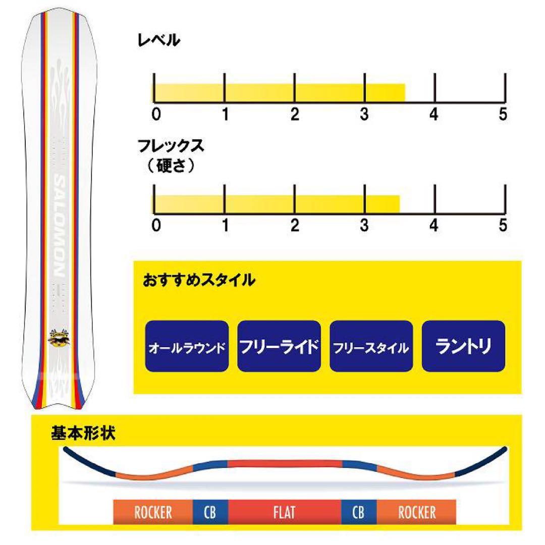 SALOMON DANCEHAUL 157 スノーボード 23-24モデル