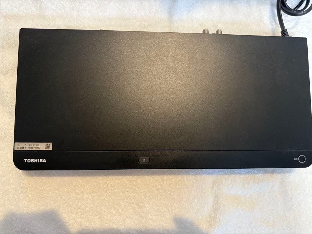 TOSHIBA REGZA DBR-W1008 ブルーレイレコーダー