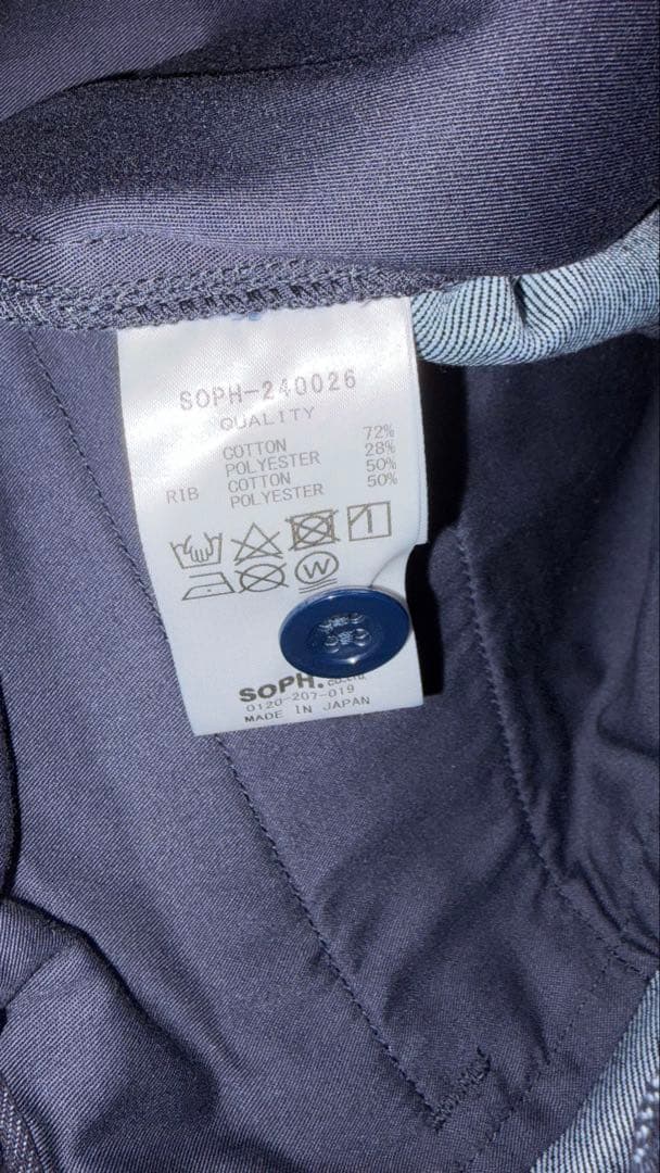 m*i様 SOPHNET. ストレッチデニムスリムフィットリブパンツ インディゴ