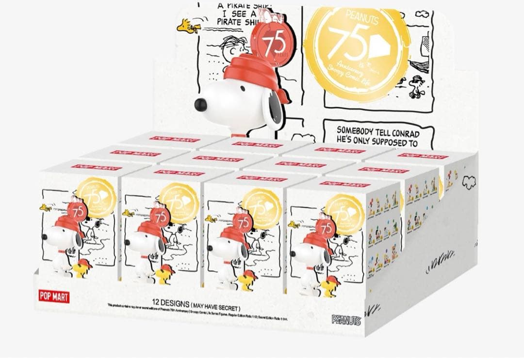 Peanut75thAnniversary スヌーピーコミックスライフ　シリーズ