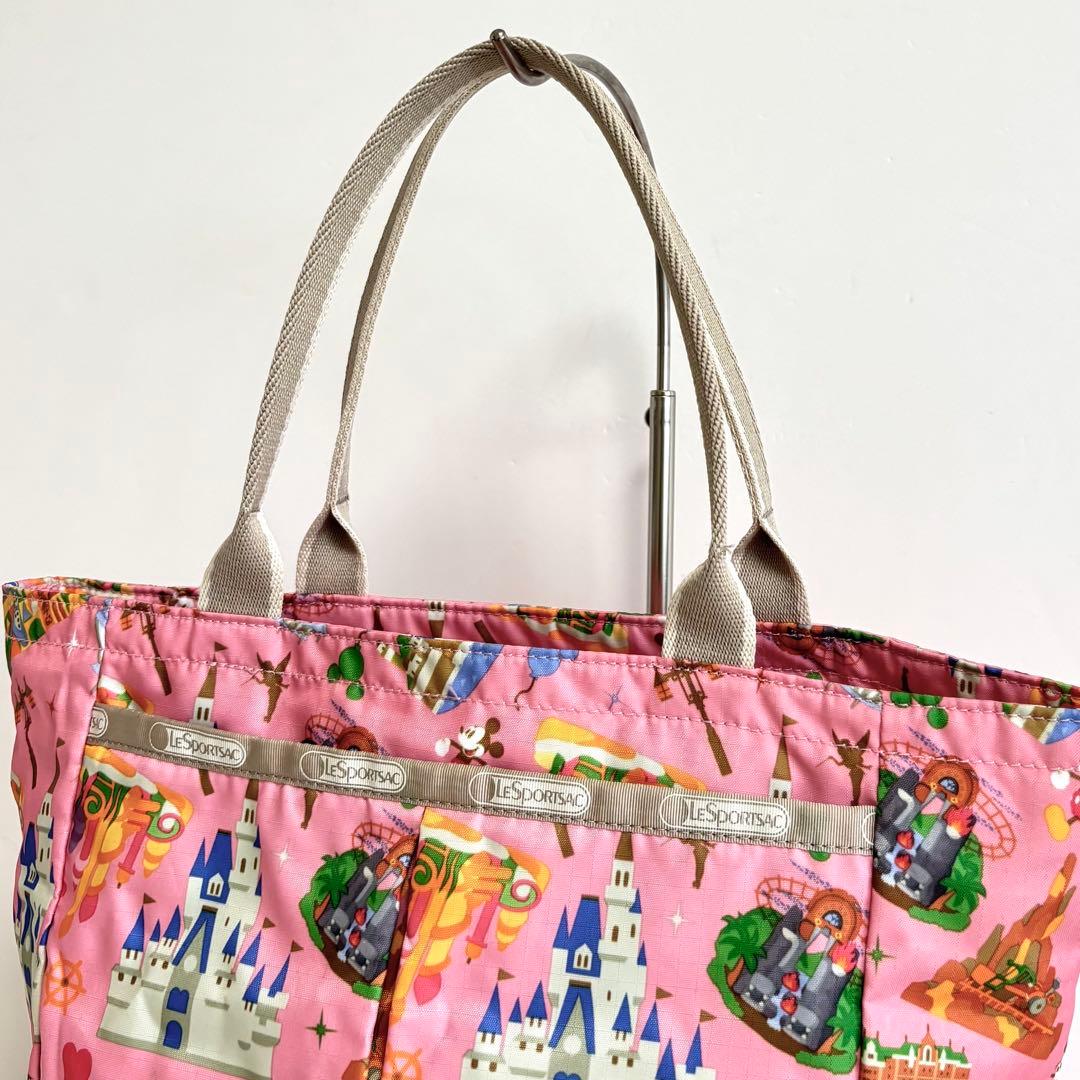 【美品】 レスポートサック 東京ディズニーリゾート 限定コラボ トートバッグ