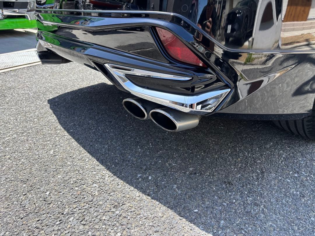 50プリウス後期　4本出しマフラー　リアピース