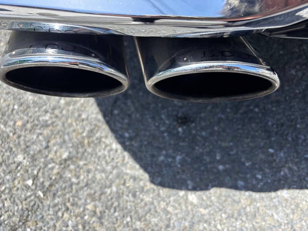 50プリウス後期　4本出しマフラー　リアピース