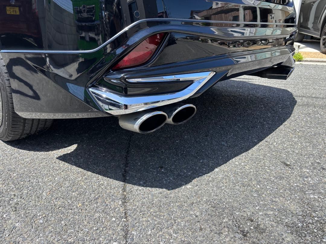 50プリウス後期　4本出しマフラー　リアピース