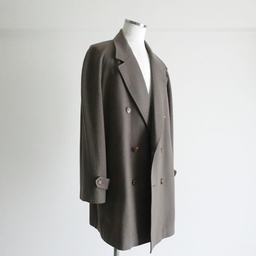 Kilgour,French&Stunbury カシミアウール　ダブルコート