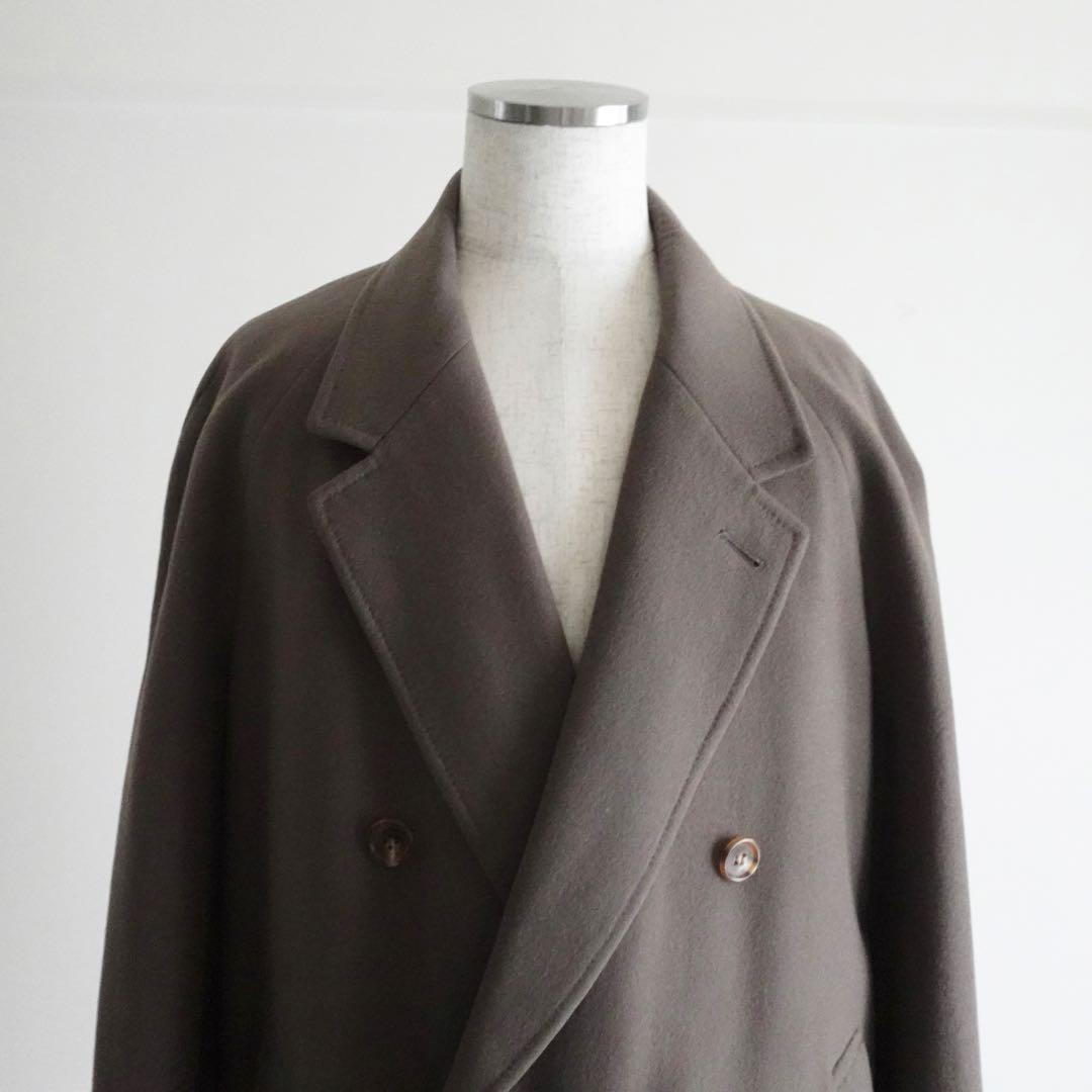 Kilgour,French&Stunbury カシミアウール　ダブルコート