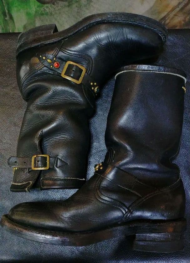 チペワ chippew　カスタムエンジニアブーツ　ナロー　7.5