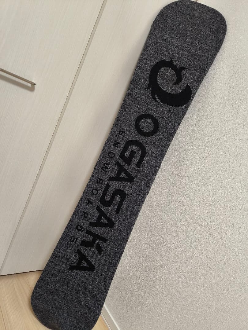 156cm スノーボード ogasaka ct 18-19　ソールガード付き