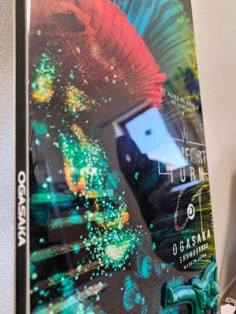 156cm スノーボード ogasaka ct 18-19　ソールガード付き