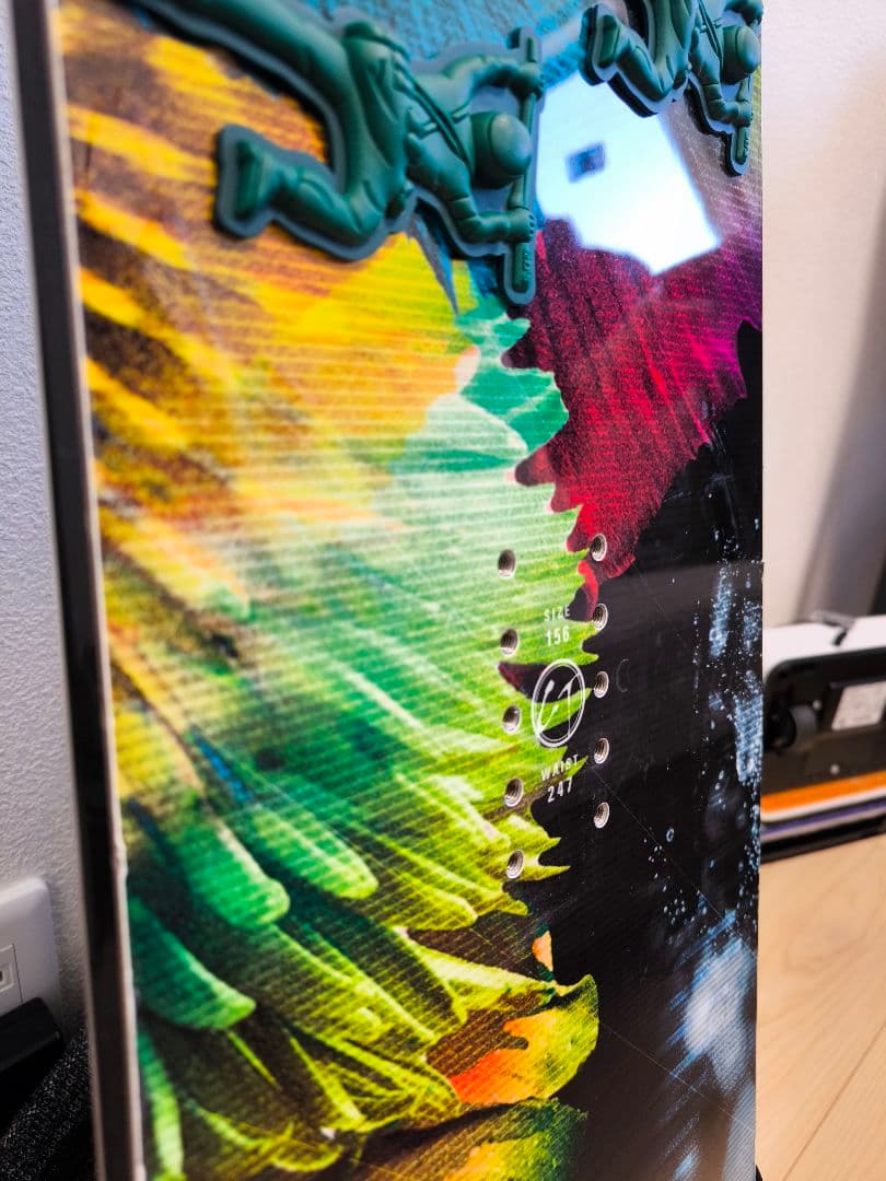 156cm スノーボード ogasaka ct 18-19　ソールガード付き