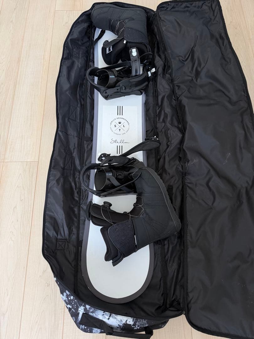 Stella スノーボード　バインディング付き