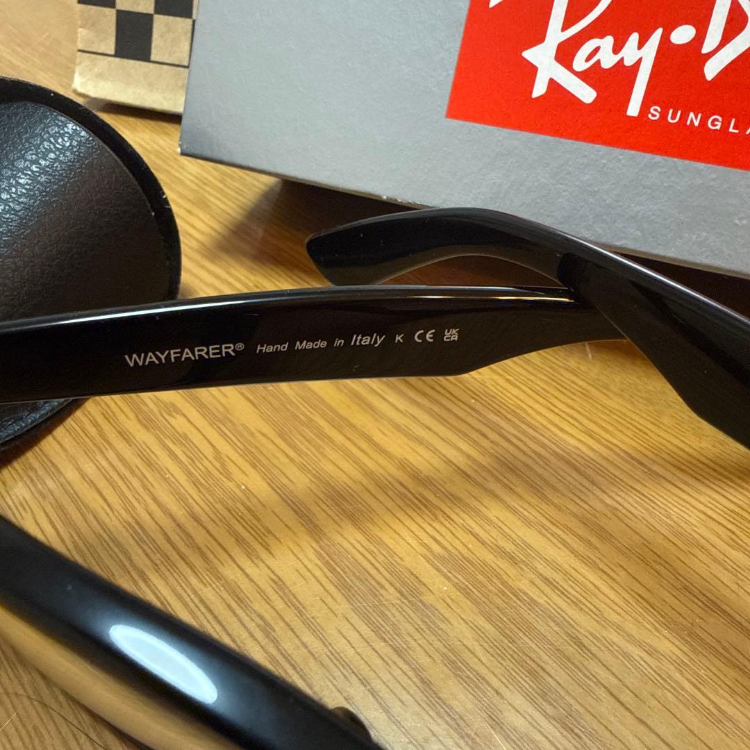 Ray Ban レイバン ウェイファーラー ORB2140F 3707調光レンズ