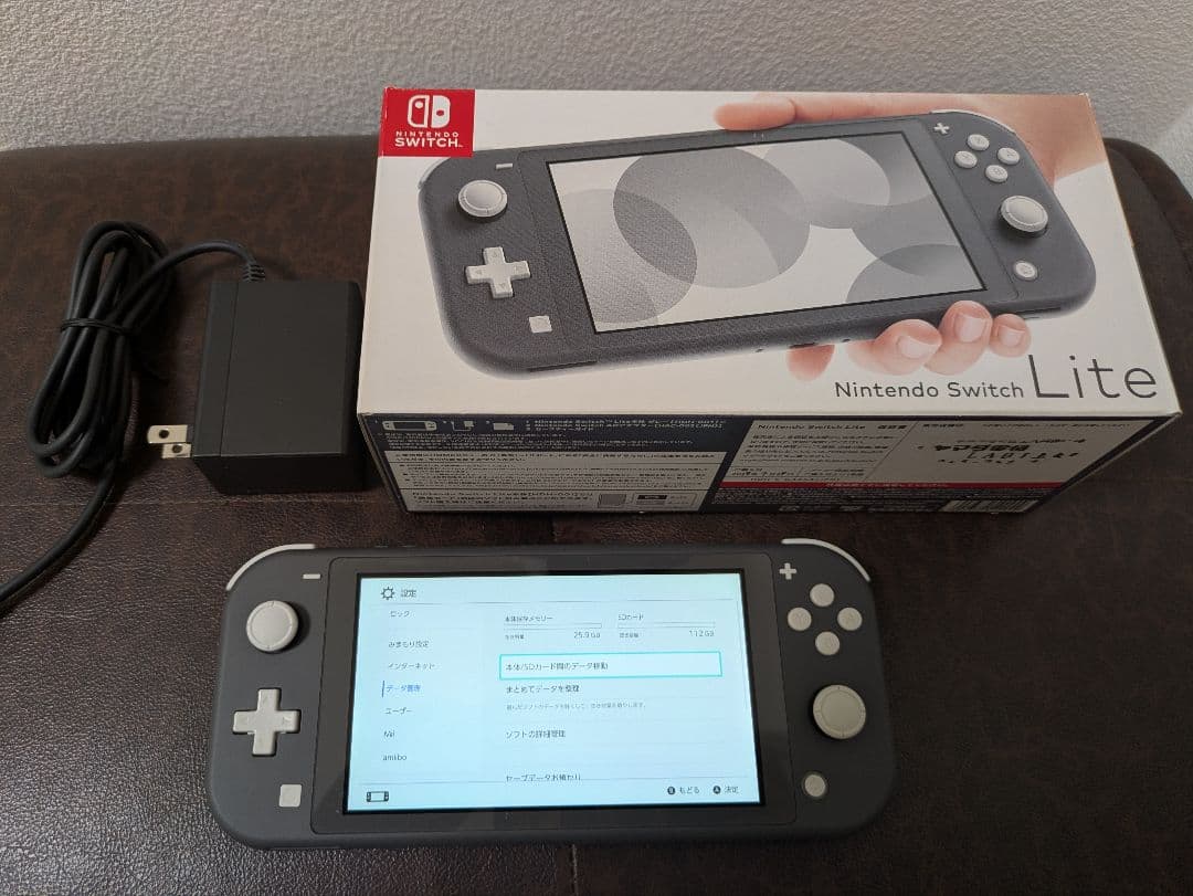 Nintendo Switch Lite グレー MicroSD128GB付属