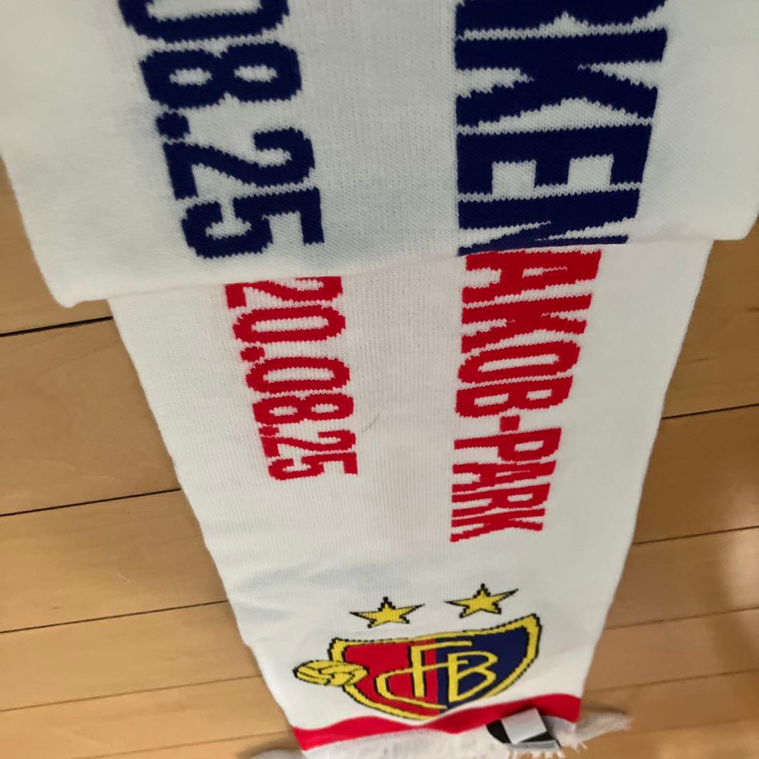 FCコペンハーゲンvsバーゼルFC チャンピオンズリーグ　応援マフラー