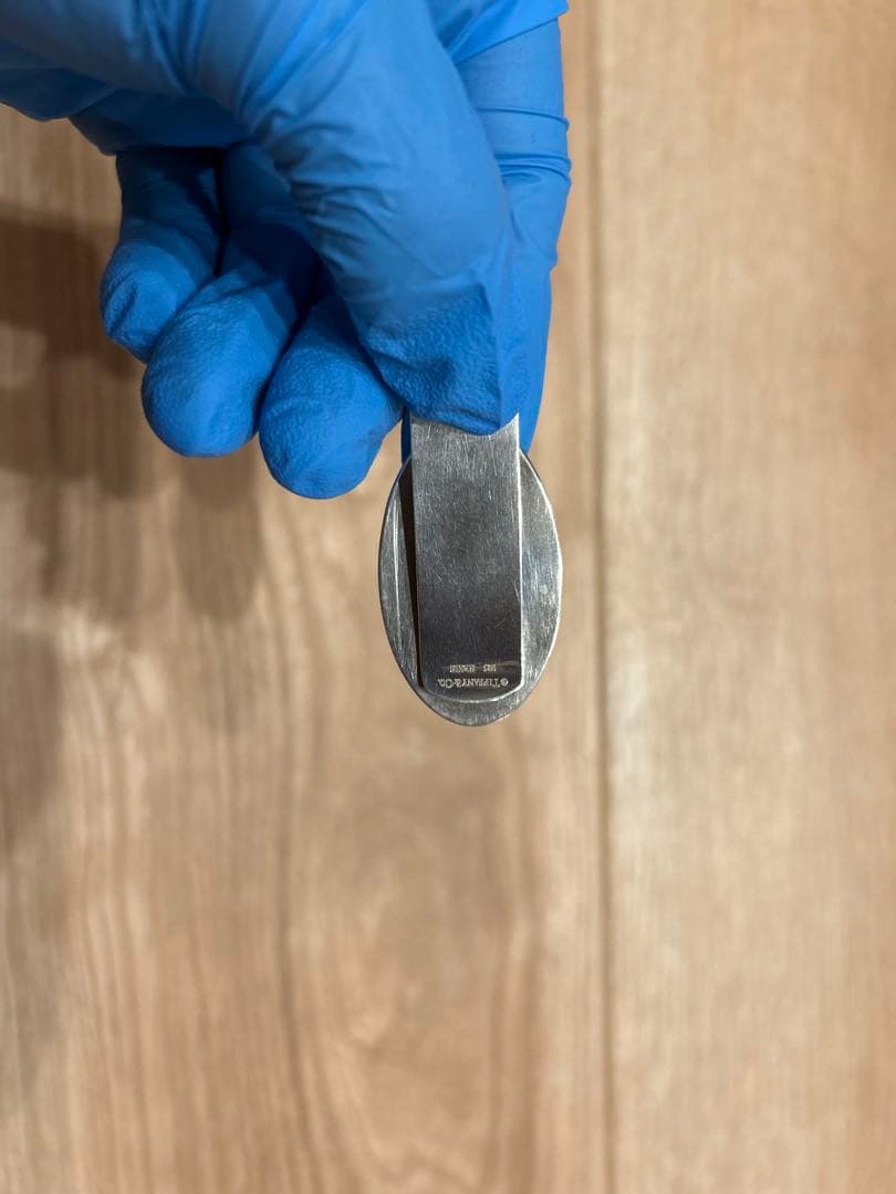 ティファニー リターン トゥ ティファニー オーバル型 マネークリップ