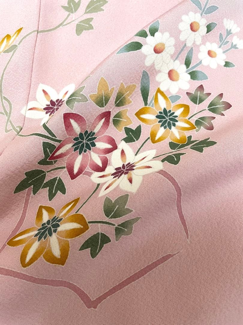 本加賀友禅訪問着&西陣織大光 袋帯 2点セット◇裄長トールサイズ 結婚式 七五三