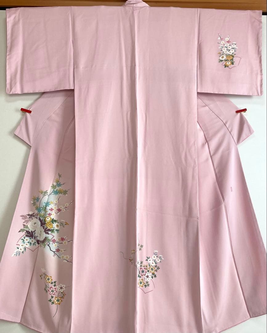 本加賀友禅訪問着&西陣織大光 袋帯 2点セット◇裄長トールサイズ 結婚式 七五三