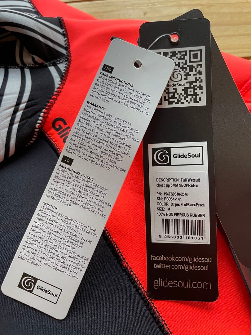 【新品・未使用】ウェットスーツ　レディースM Glidesoul