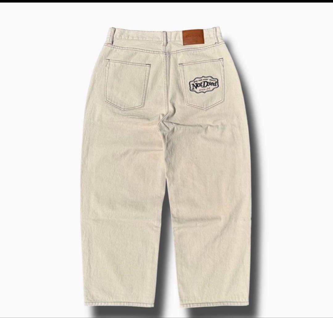 パンツ Notdyed super baggy denim