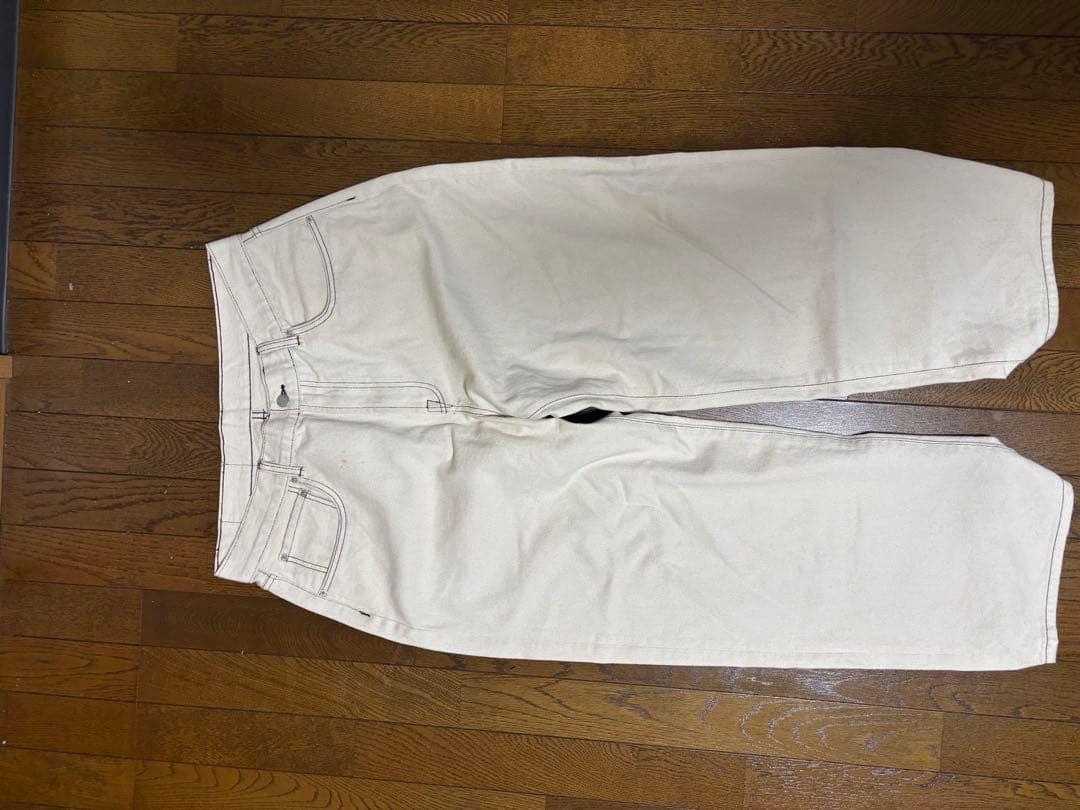 パンツ Notdyed super baggy denim