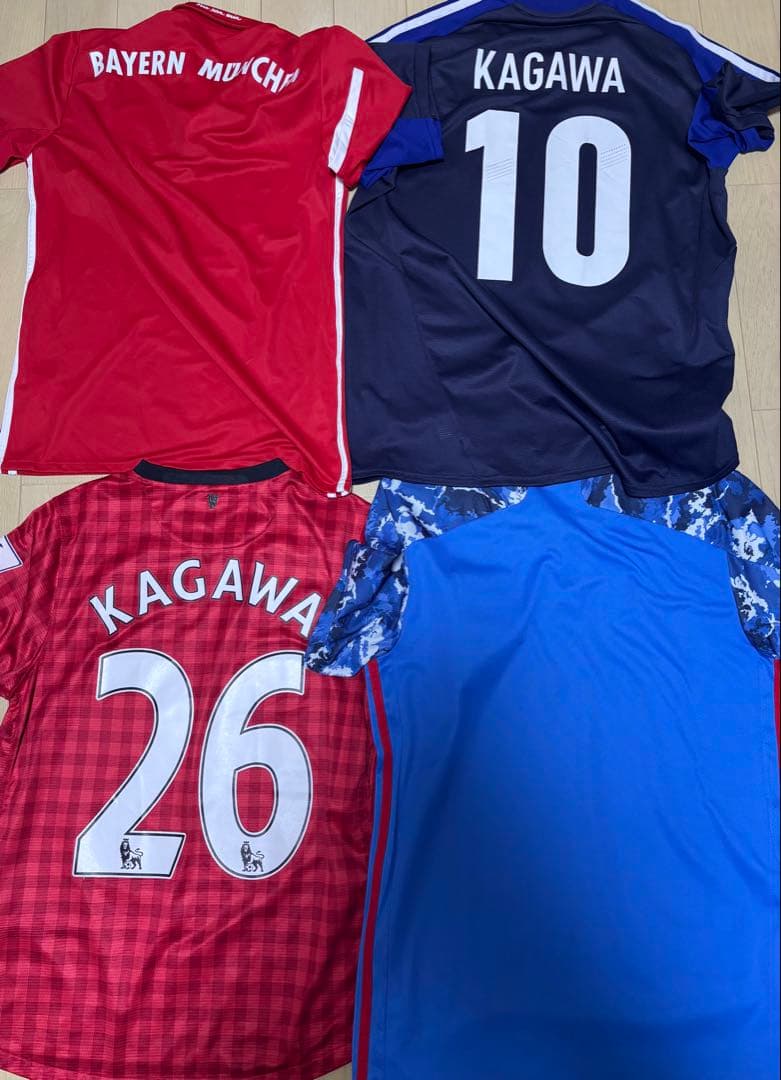 サッカーユニフォームセット (香川真司・日本代表 etc)