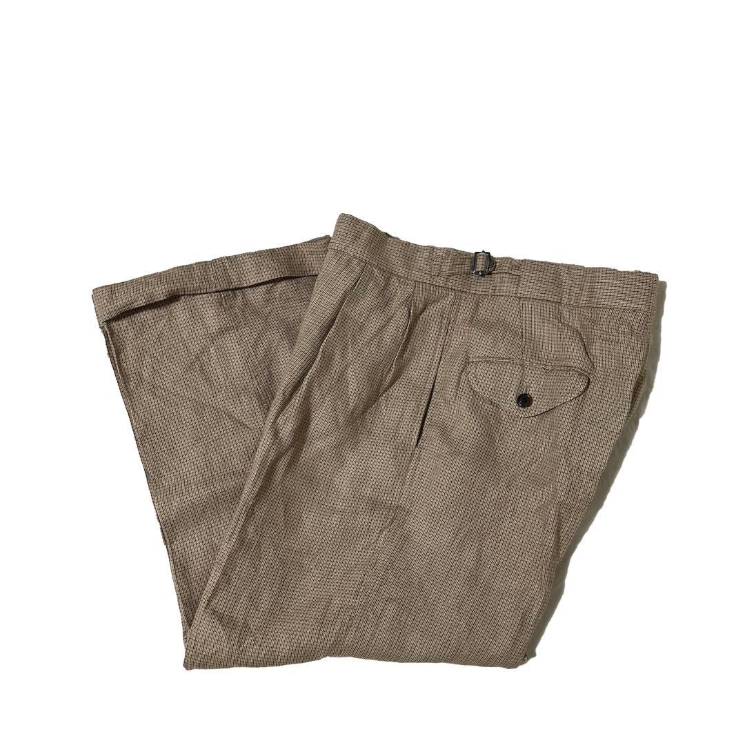 90s Polo by Ralph Lauren ツータックリネン スラックス