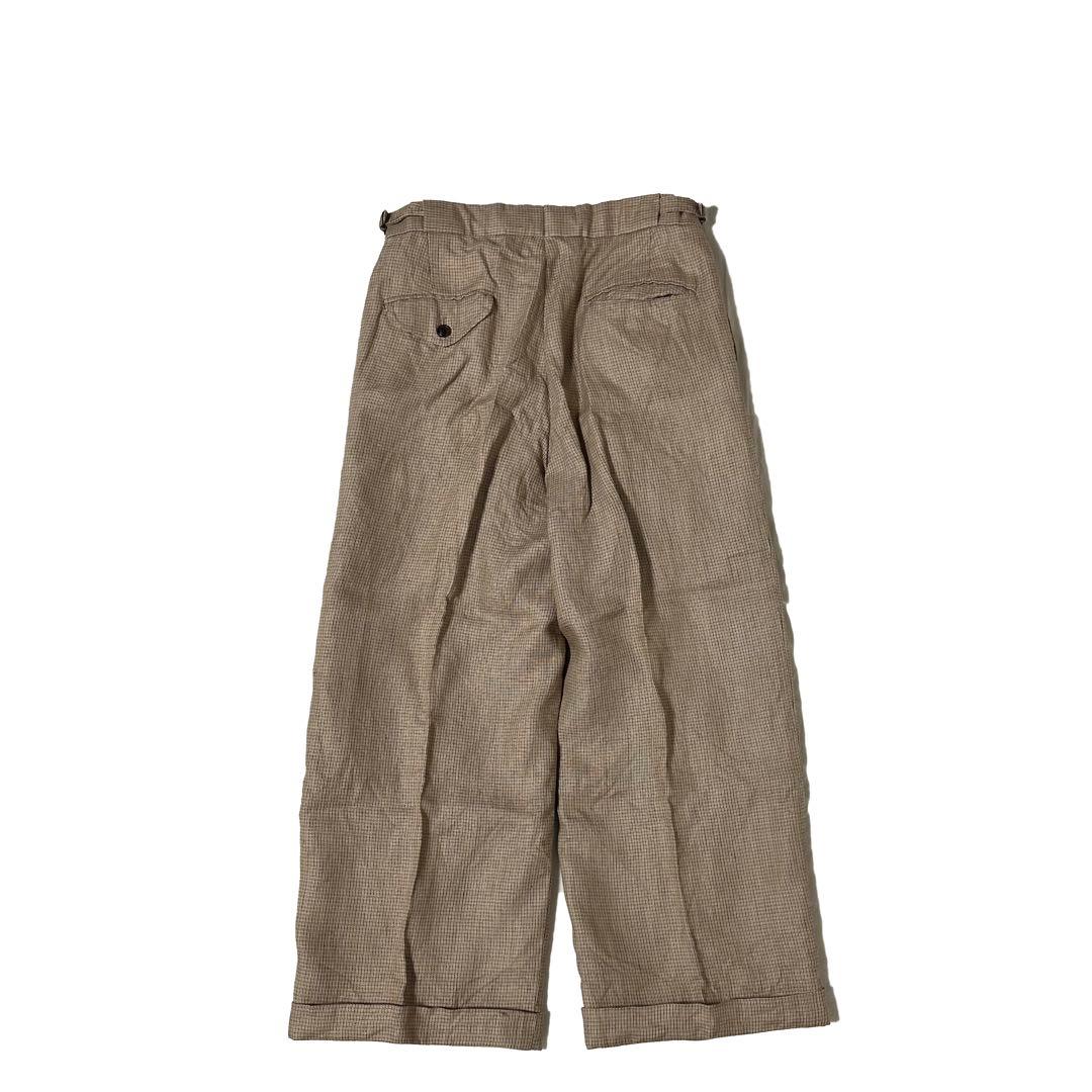 90s Polo by Ralph Lauren ツータックリネン スラックス