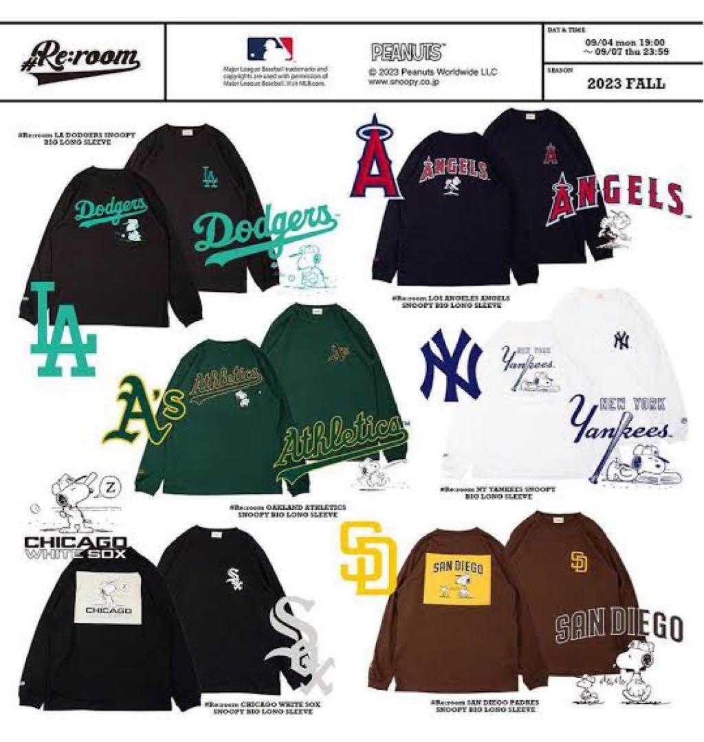 Re:room DODGERS スヌーピー　コラボ　MLB リルーム