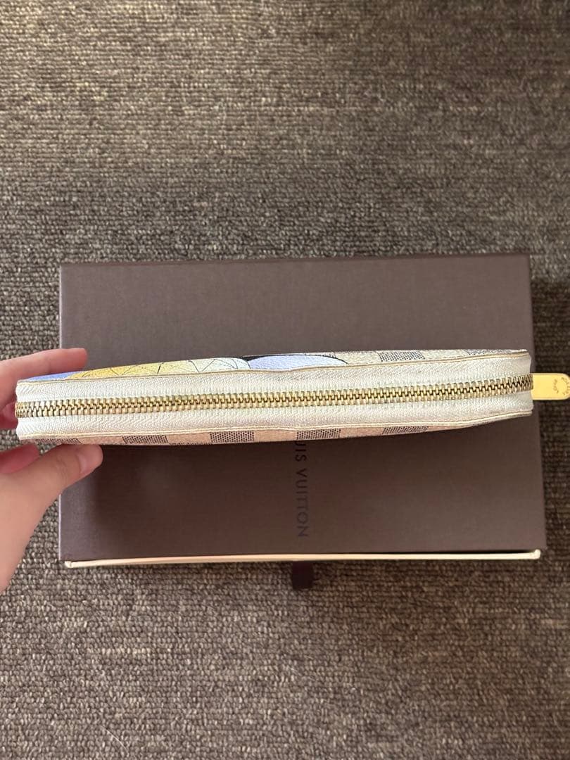 ヴィトンダミエ【ジッピーウォレット】長財布★気球柄