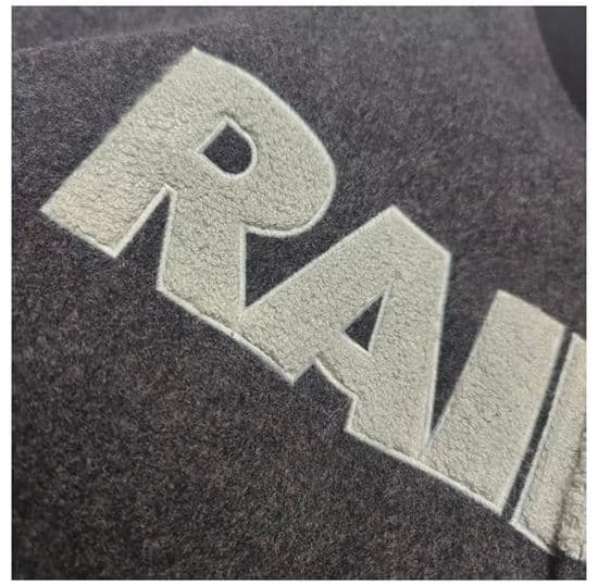 激レア NFL ラスベガス レイダース チャンピオン スタジャン ジャケット L