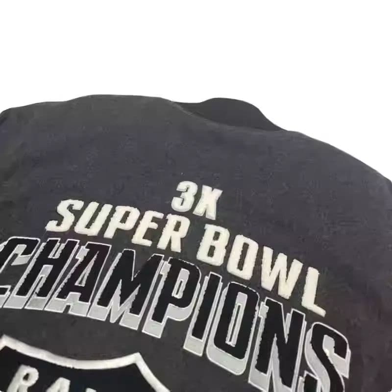 激レア NFL ラスベガス レイダース チャンピオン スタジャン ジャケット L