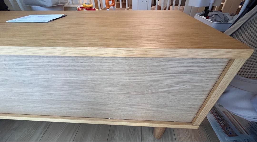 unico SOLK（ソルク） TVボード テレビ台 W1200 ナチュラル