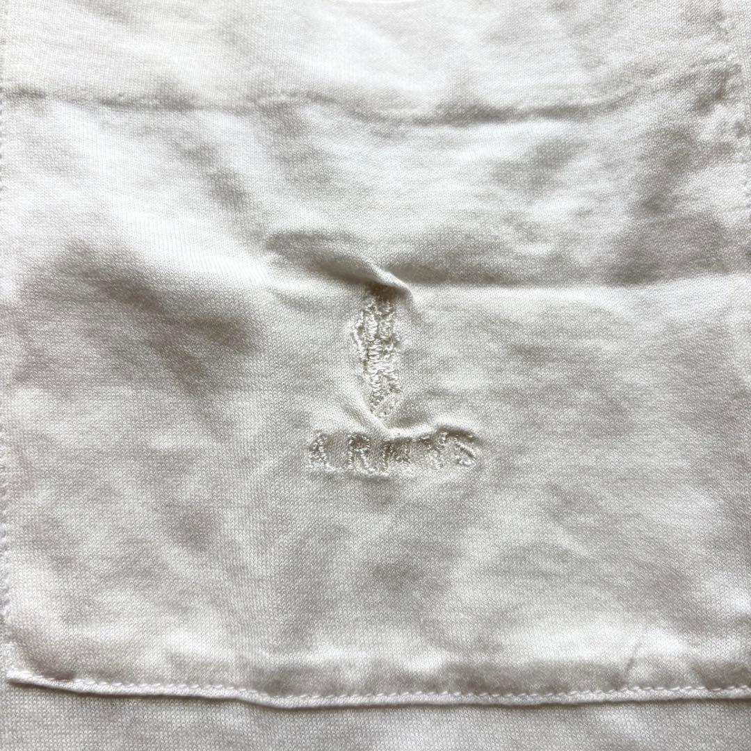 美品✨ARNYS アルニス ロゴ刺繍 ロングスリーブ ポロシャツ ヴィンテージ