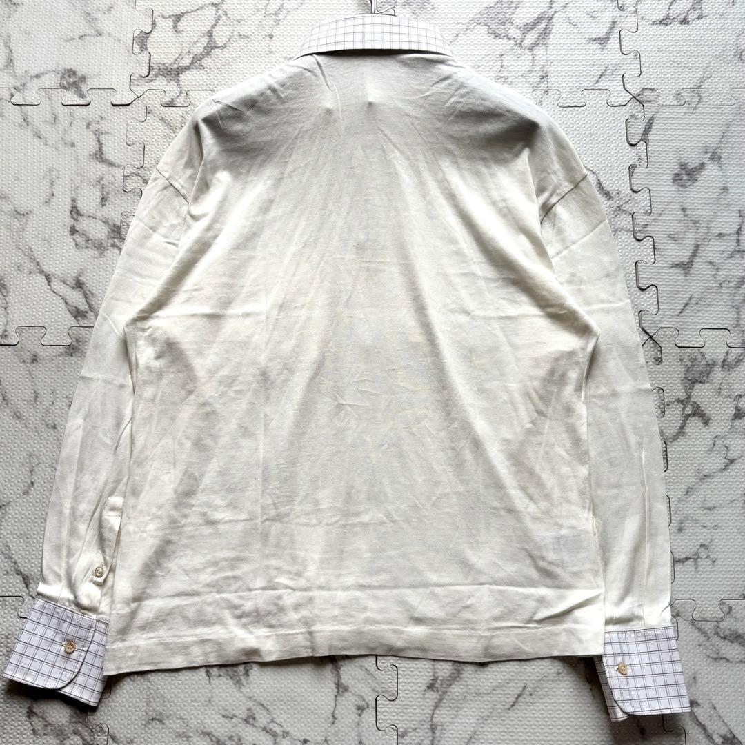 美品✨ARNYS アルニス ロゴ刺繍 ロングスリーブ ポロシャツ ヴィンテージ