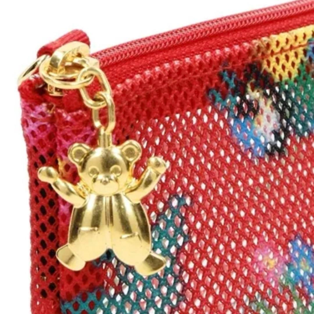 フェイラーハイジ黒ストラップと赤ポーチセットお値下げ