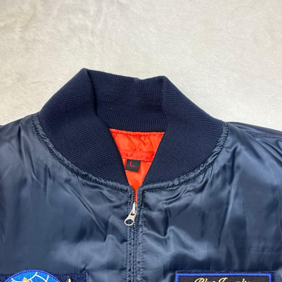 【美品】ブルーインパルス MA-1 フライトジャケット ワッペン 航空自衛隊