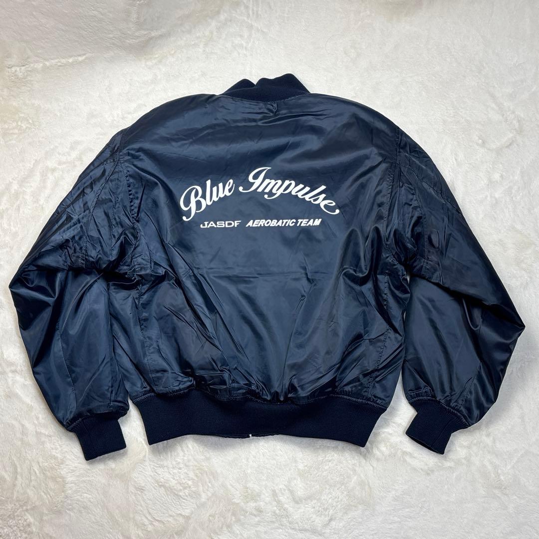 【美品】ブルーインパルス MA-1 フライトジャケット ワッペン 航空自衛隊