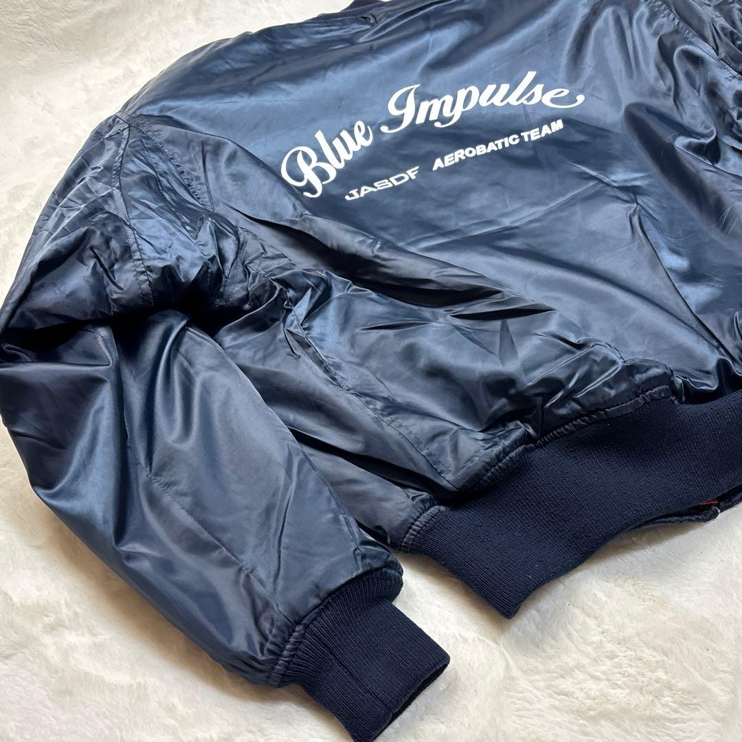 【美品】ブルーインパルス MA-1 フライトジャケット ワッペン 航空自衛隊