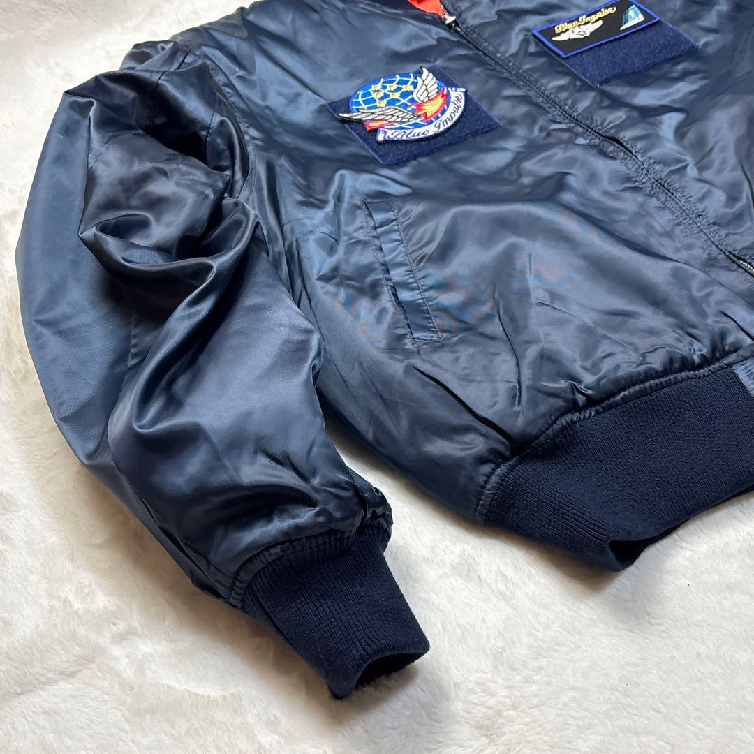 【美品】ブルーインパルス MA-1 フライトジャケット ワッペン 航空自衛隊