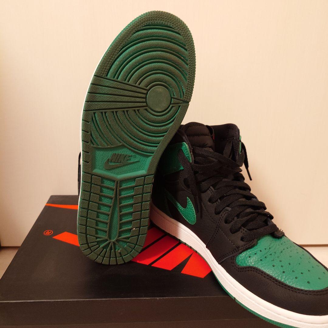 JORDAN1 RETRO HIGH OG PINEGREEN 28cm 美品