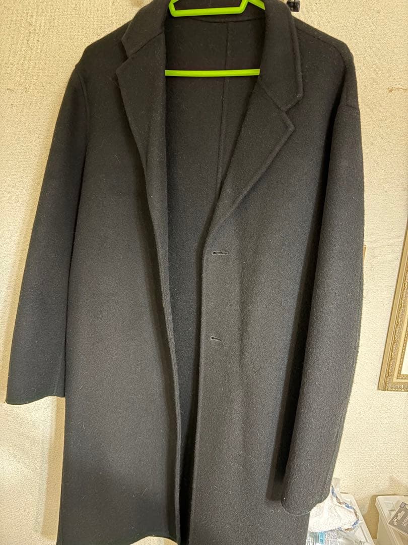 Abyts 佐藤健ウールリバーコート