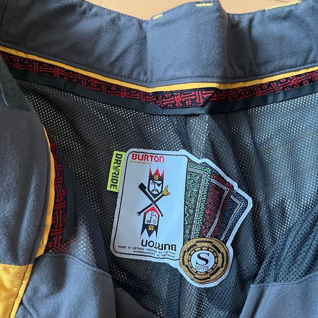 Burton スノーボードパンツ イエロー
