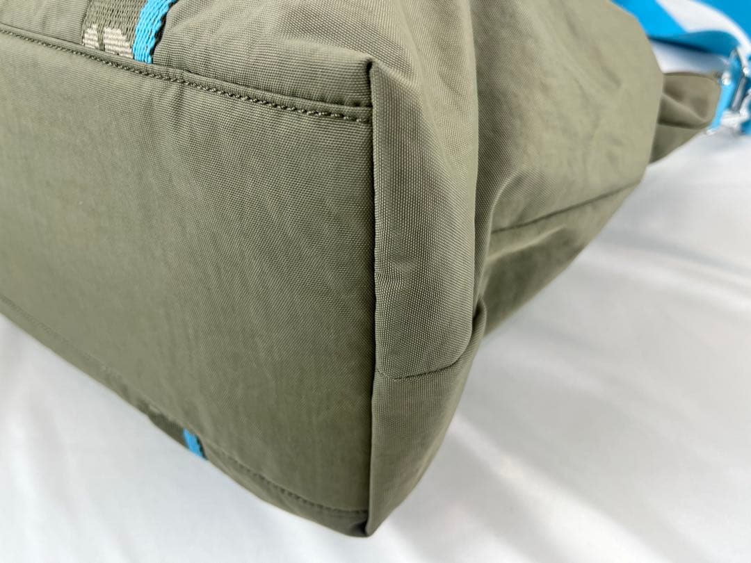 新品　 Kipling キプリング 2way ショルダーバッグ　カーキ