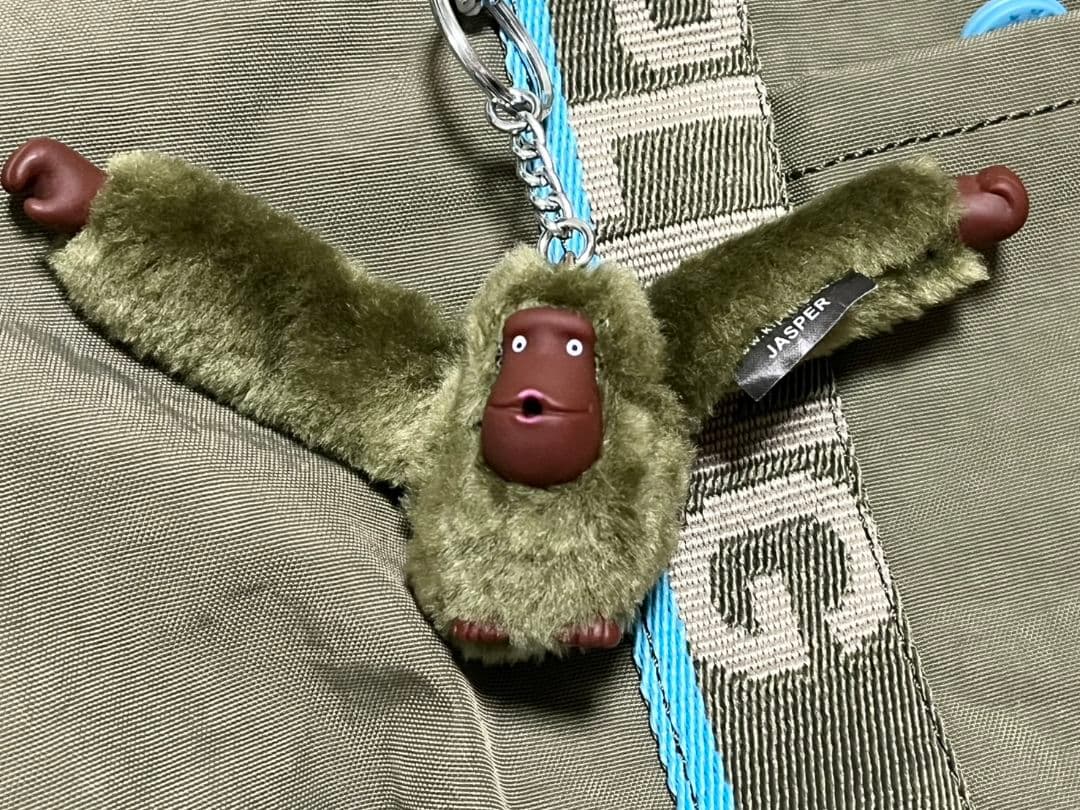 新品　 Kipling キプリング 2way ショルダーバッグ　カーキ