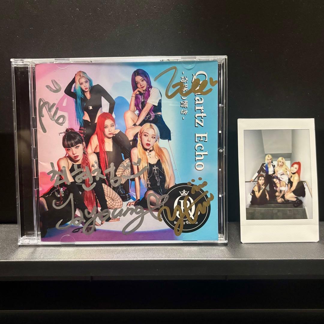 Rolling Quartz クォーツ・エコー 奇跡の響き サインCD チェキ