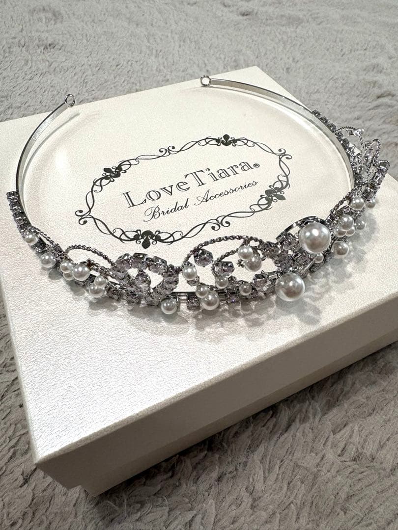 くう♡ラブティアラ♡ロマンスハートジルコニアティアラ