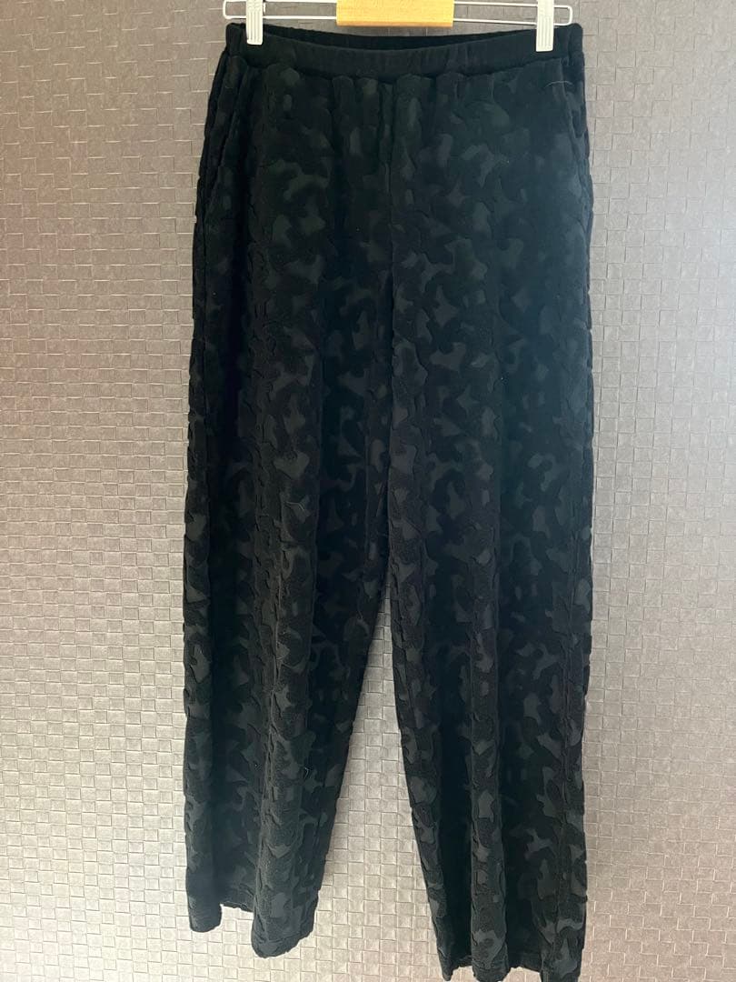 パンツ anuke Jacquard Rough Pants