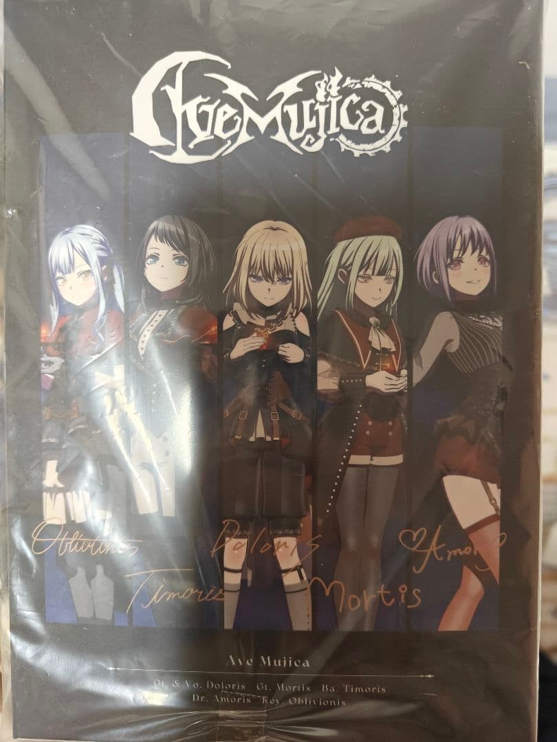 Ave Mujica 描き下ろし収納BOX（メンバー製サイン入り）　特典CD入り