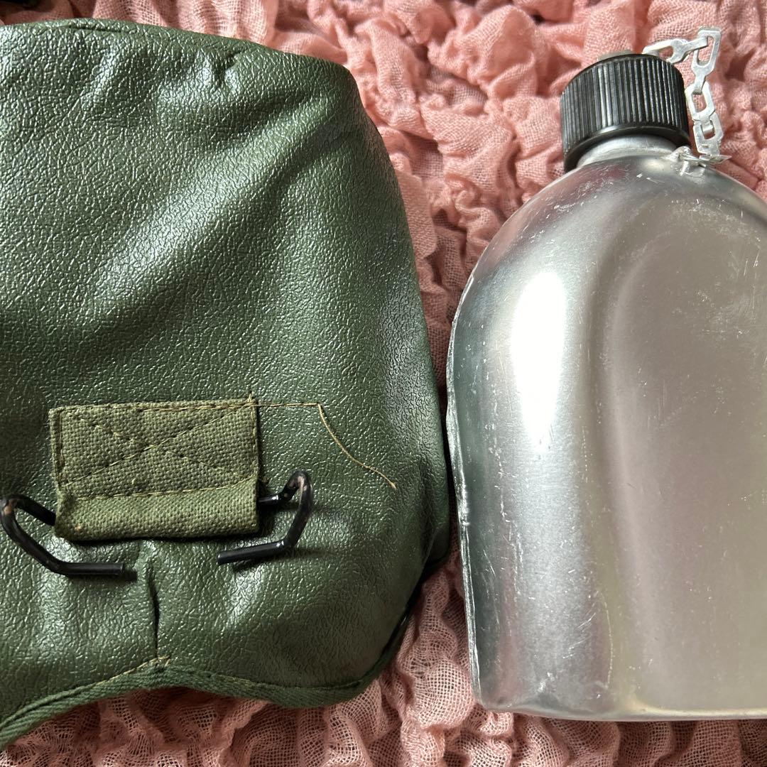 当時物　アルミニウム　MESSKIT 10個＋ボトル