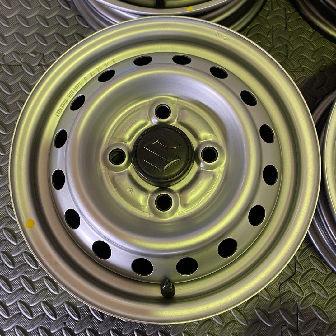 スズキ　キャリー　DA16T 純正鉄ホイール　中古美品(新車外し)　4枚セット